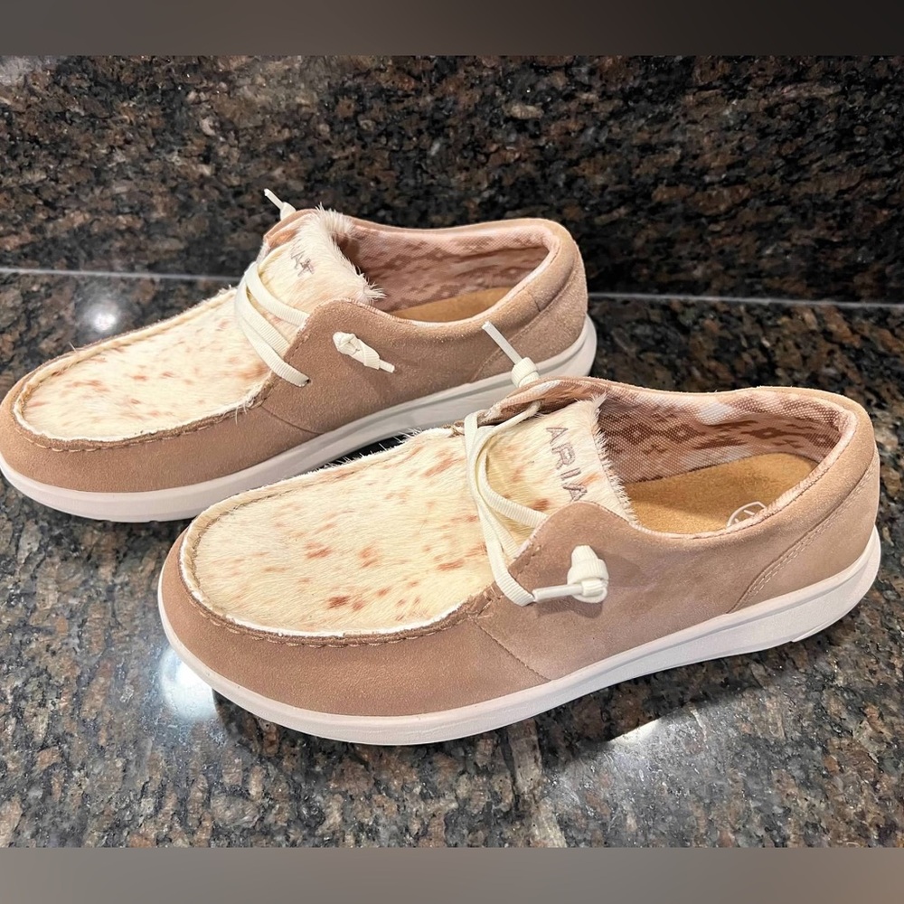 Ariat cowhide shoes